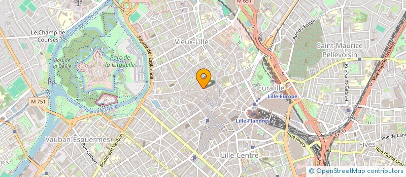 localisation de l'entreprise MADAME CAROLE DUQUENNOY à LILLE