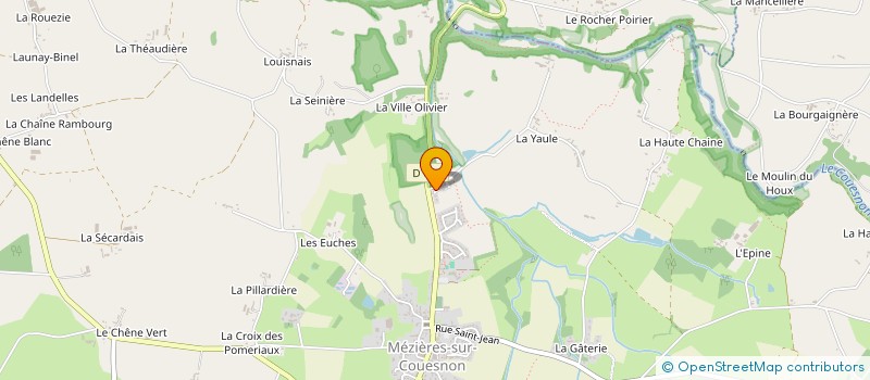 localisation de l'entreprise MADAME CAROLE DUROCHER  MEZIERES-SUR-COUESNON