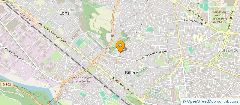 localisation de l'entreprise MADAME CAROLE ELISABETH TREUPEL à BILLERE