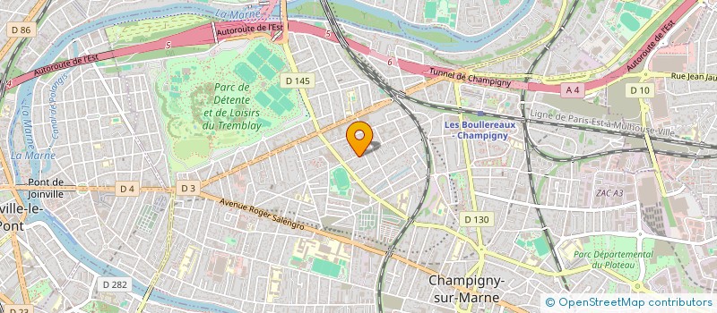 localisation de l'entreprise MADAME CAROLE ENGE  CHAMPIGNY-SUR-MARNE