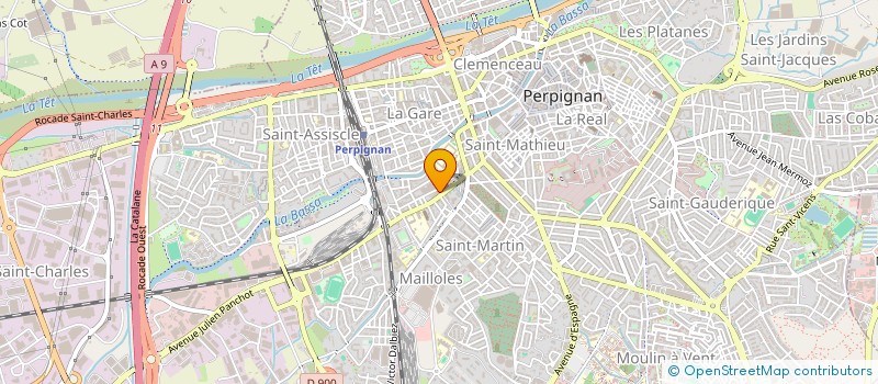 localisation de l'entreprise MADAME CAROLE ENGUIALLE  PERPIGNAN