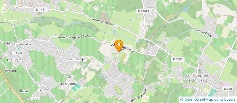 localisation de l'entreprise MADAME CAROLE ESCARBASSIERE  CAMBLANES-ET-MEYNAC