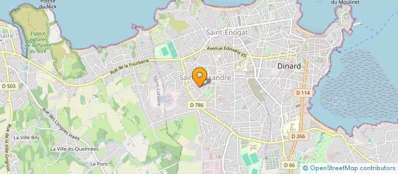 localisation de l'entreprise MADAME CAROLE ESNAULT  DINARD