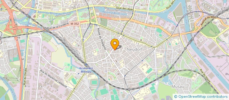 localisation de l'entreprise MADAME CAROLE EYER à STRASBOURG