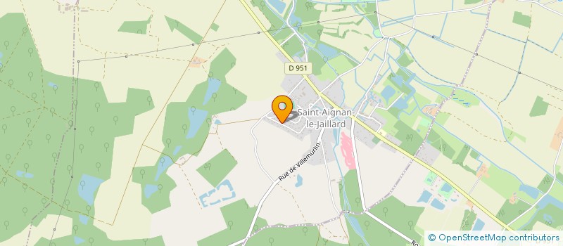 localisation de l'entreprise MADAME CAROLE FAGRELIUS  SAINT-AIGNAN-LE-JAILLARD
