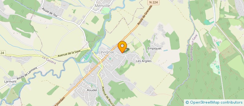 localisation de l'entreprise MADAME CAROLE FANGEAU  MERENVIELLE