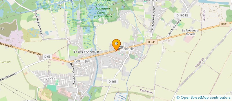 localisation de l'entreprise MADAME CAROLE FAUCOEUR  CAMBRIN