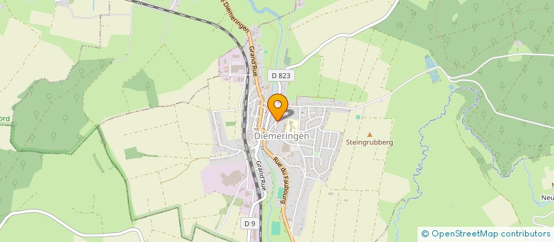 localisation de l'entreprise MADAME CAROLE FAULLIMMEL  DIEMERINGEN