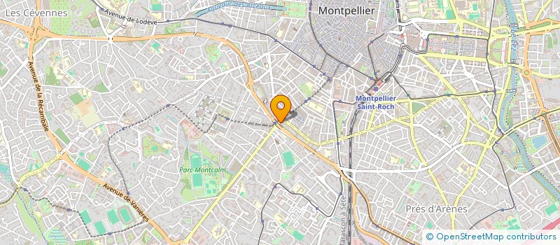 localisation de l'entreprise MADAME CAROLE FAURE à MONTPELLIER