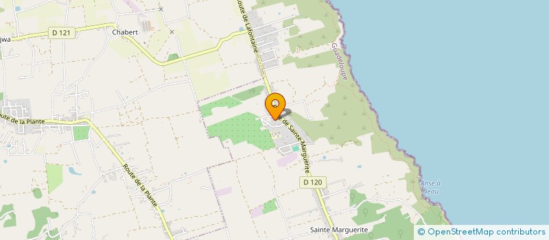 localisation de l'entreprise MADAME CAROLE FAVERNAY à LE MOULE