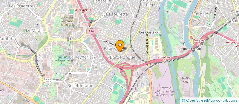 localisation de l'entreprise MADAME CAROLE FELIX à TOULOUSE