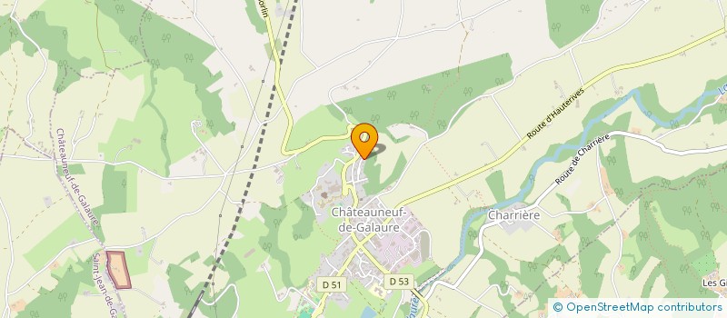 localisation de l'entreprise MADAME CAROLE FERMOND  CHATEAUNEUF-DE-GALAURE