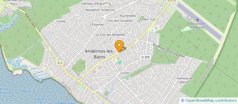 localisation de l'entreprise MADAME CAROLE FERULLO  ANDERNOS-LES-BAINS