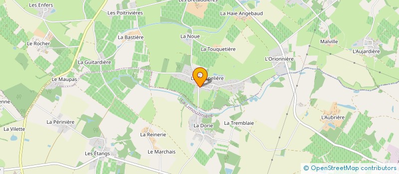 localisation de l'entreprise MADAME CAROLE FIQUET  LIMOUZINIERE (LA)