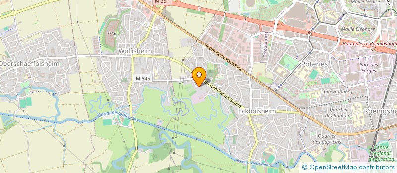 localisation de l'entreprise MADAME CAROLE FLEISCHMANN  ECKBOLSHEIM