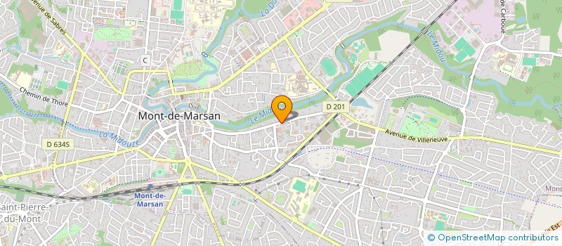 localisation de l'entreprise MADAME CAROLE FOURNET  LADEVEZE-VILLE