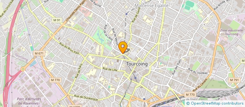 localisation de l'entreprise MADAME CAROLE FRANCQ  VILLENEUVE-D'ASCQ