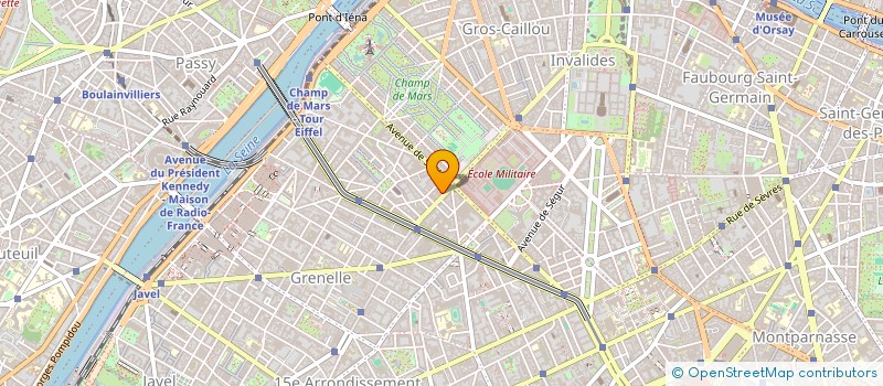 localisation de l'entreprise MADAME CAROLE FRERE  PARIS