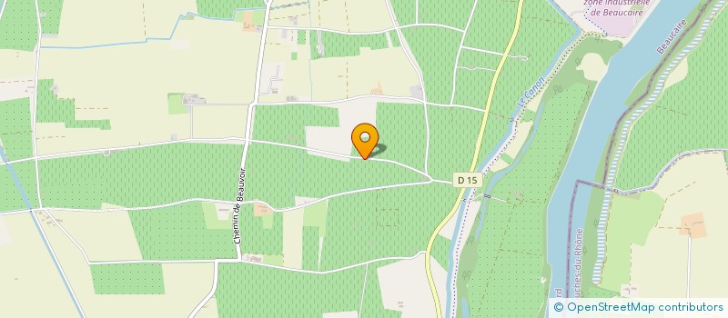 localisation de l'entreprise MADAME CAROLE GABRIEL  BEAUCAIRE