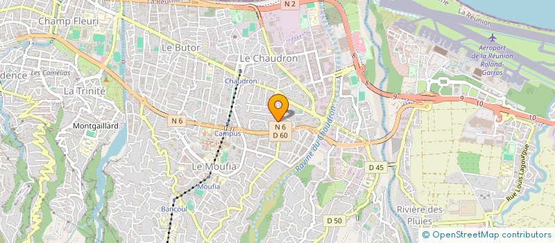 localisation de l'entreprise MADAME CAROLE GALLAND à SAINT-DENIS