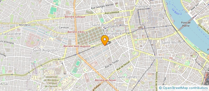 localisation de l'entreprise MADAME CAROLE GARON  BORDEAUX