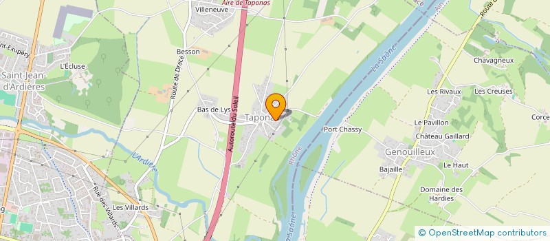 localisation de l'entreprise MADAME CAROLE GAUDICHON  TAPONAS