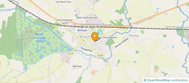 localisation de l'entreprise MADAME CAROLE GAULTIER à BRIOUZE