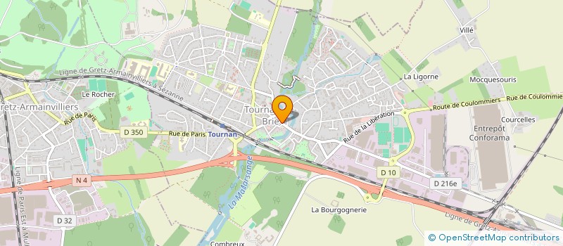 localisation de l'entreprise MADAME CAROLE GAULUPEAU  TOURNAN-EN-BRIE