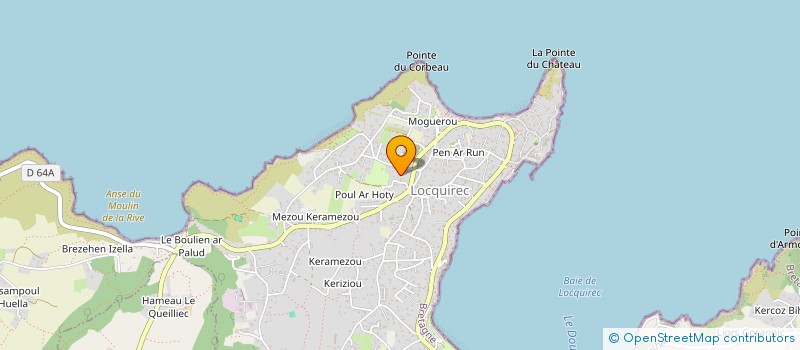 localisation de l'entreprise MADAME CAROLE GENOVARDO  LOCQUIREC