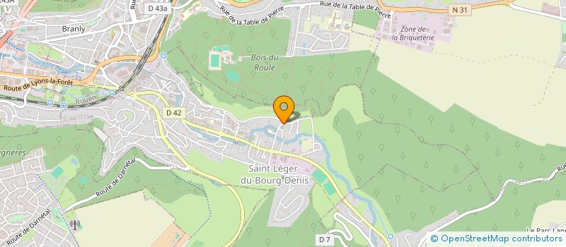 localisation de l'entreprise MADAME CAROLE GIGUEL  BOIS-D'ENNEBOURG