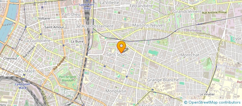localisation de l'entreprise MADAME CAROLE GILBERT-COLLET à LYON