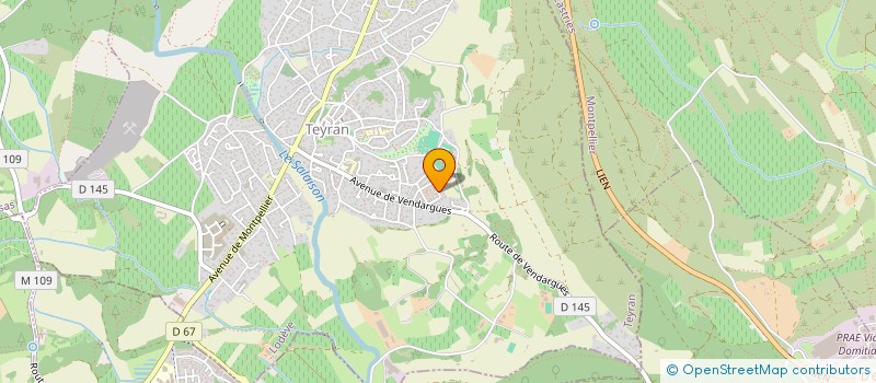 localisation de l'entreprise MADAME CAROLE GIMONET  TEYRAN