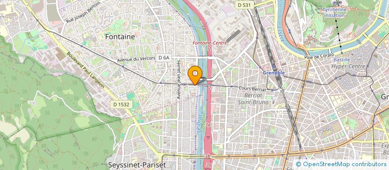 localisation de l'entreprise MADAME CAROLE GINTRAND à FONTAINE