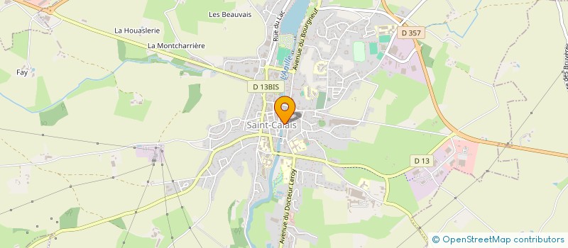 localisation de l'entreprise MADAME CAROLE GIRARD à SAINT-CALAIS