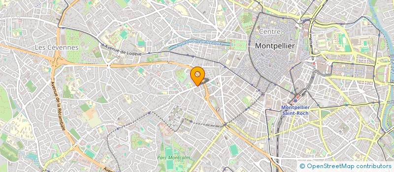 localisation de l'entreprise MADAME CAROLE GIROUX à MONTPELLIER