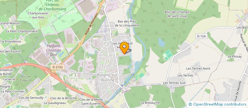 localisation de l'entreprise MADAME CAROLE GISBERT à BOIGNY-SUR-BIONNE