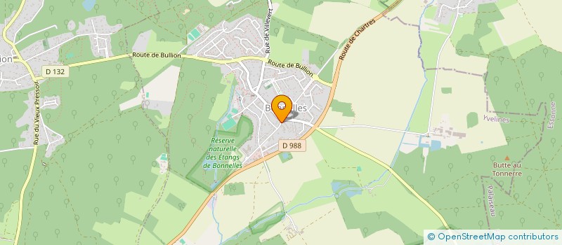 localisation de l'entreprise MADAME CAROLE GOETT  BONNELLES