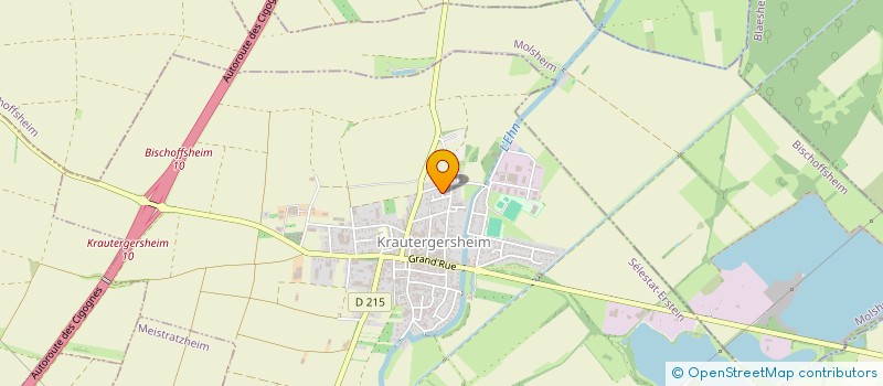 localisation de l'entreprise MADAME CAROLE GOETTELMANN  KRAUTERGERSHEIM