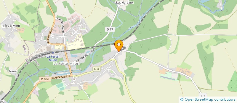 localisation de l'entreprise MADAME CAROLE GOLDIE à LA FERTE-MILON