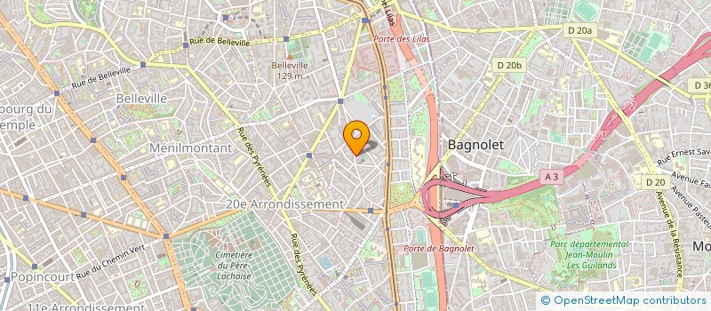 localisation de l'entreprise MADAME CAROLE GOLEO  PARIS