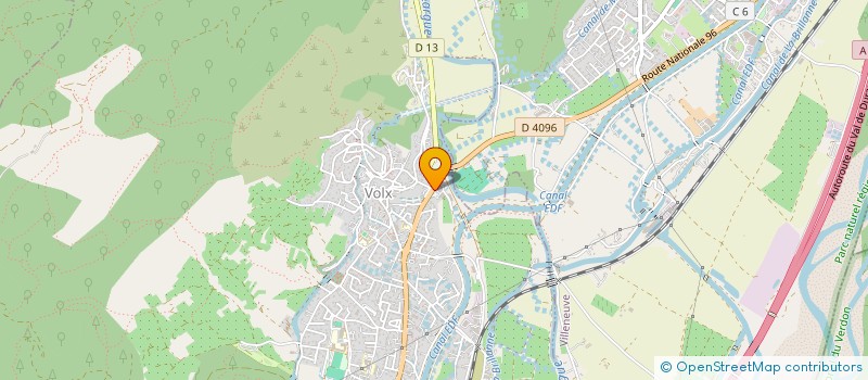 localisation de l'entreprise MADAME CAROLE GOMEZ  VOLX