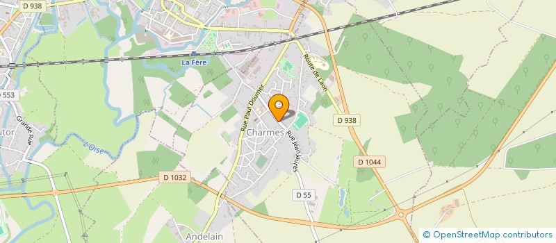 localisation de l'entreprise MADAME CAROLE GOSSET  TERGNIER