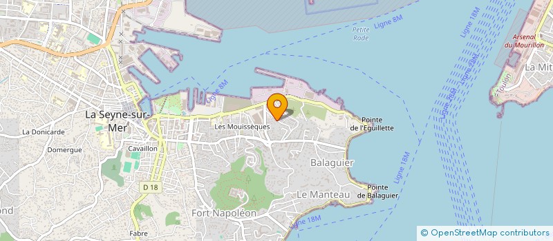 localisation de l'entreprise MADAME CAROLE GOVIGNON à LA SEYNE-SUR-MER