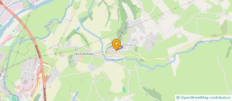 localisation de l'entreprise MADAME CAROLE GRAND  PERREUX