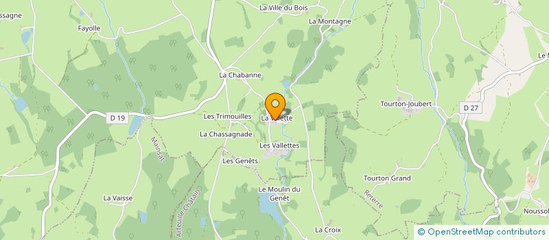 localisation de l'entreprise MADAME CAROLE GRANGE  SANNAT