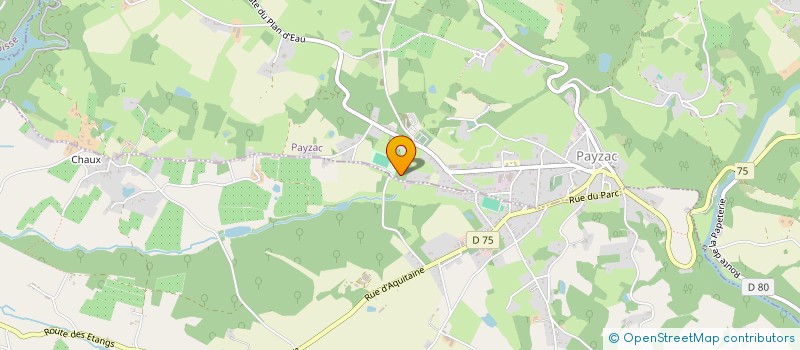 localisation de l'entreprise MADAME CAROLE GRAVELINE  PAYZAC