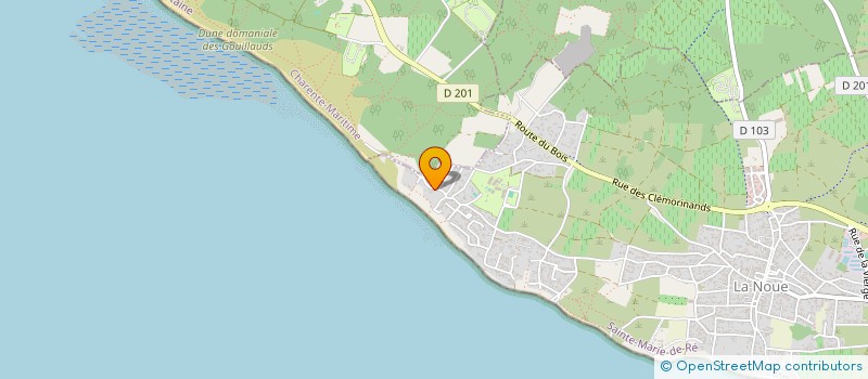 localisation de l'entreprise MADAME CAROLE GRIMAUD  SAINTE-MARIE-DE-RE