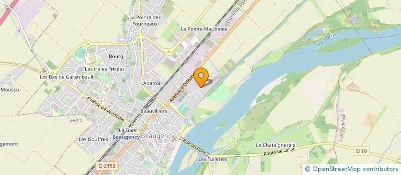 localisation de l'entreprise MADAME CAROLE GROSSIN à BEAUGENCY
