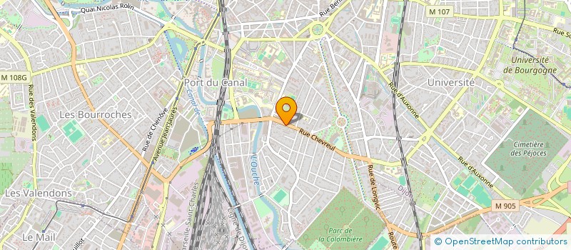 localisation de l'entreprise MADAME CAROLE GUFFROY  DIJON