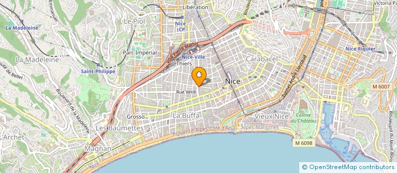 localisation de l'entreprise MADAME CAROLE GUGLIELMI à NICE